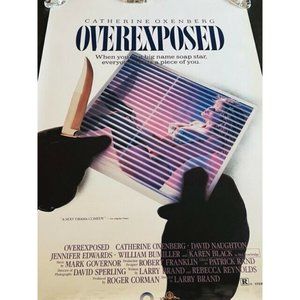 Movie Theater Cinema Poster Lobby Card 1990 Overexposed Oxenberg window boobs